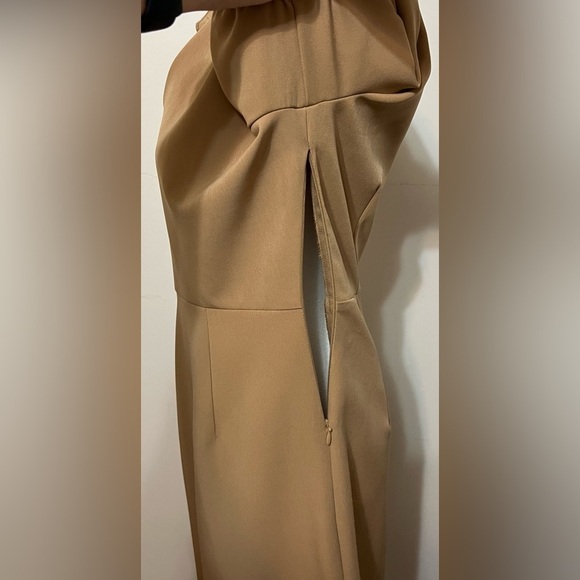 Nanette Lepore Nolita Stretch Sheath Dress V-Neck Ruffle Puff Sleeve Size 4 NWT - Picture 6 of 15